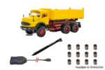 8003 Mercedes Round Hood 3-Axle Dump Truck Starter Set