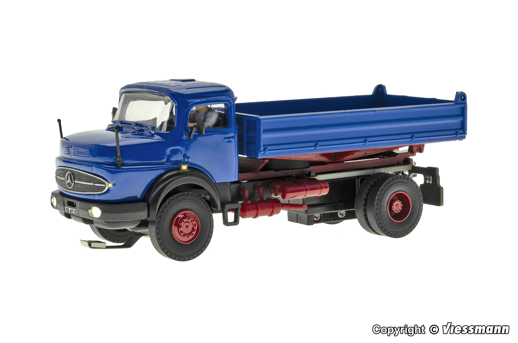 8152 8152 Mercedes Round Hood 2-Axle Dump Truck - Image 1